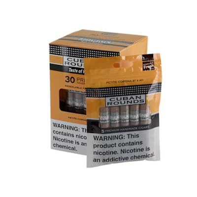 Cuban Rounds Petite Corona Natural