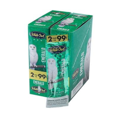 White Owl Foilfresh Cigarillos Emerald