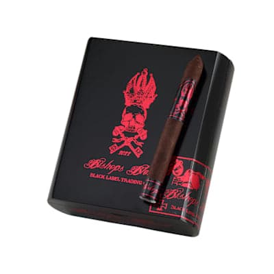 Black Label Bishops Blend Corona Larga Maduro