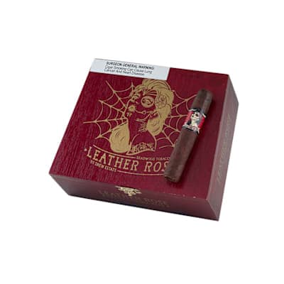 Deadwood Leather Rose Petite Corona Maduro