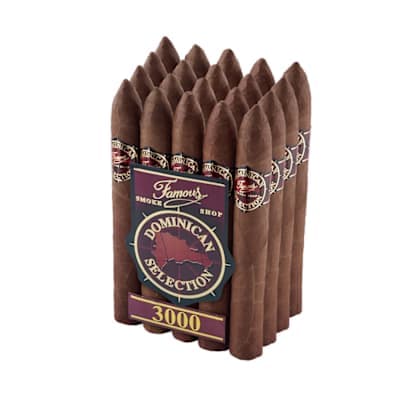 Famous Dominican Selection 3000 Belicoso Natural
