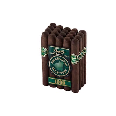 Famous Nicaraguan Selection 1000 Robusto Maduro