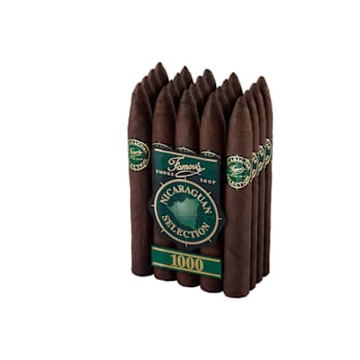 Famous Nicaraguan Selection 1000 Torpedo Maduro