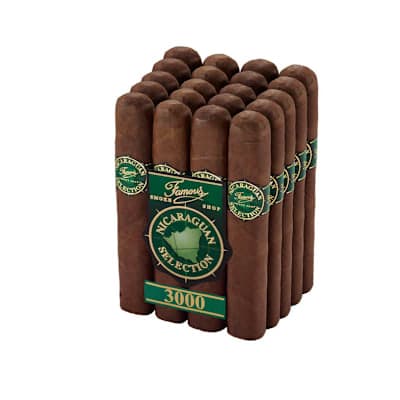 Famous Nicaraguan Selection 3000 Grande Robusto Natural