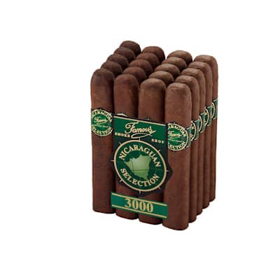 Famous Nicaraguan Selection 3000 Toro Natural