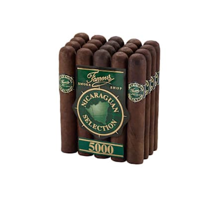 Famous Nicaraguan Selection 5000 Sixty Maduro