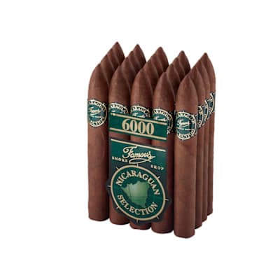 Famous Nicaraguan Selection 6000 Torpedo Natural