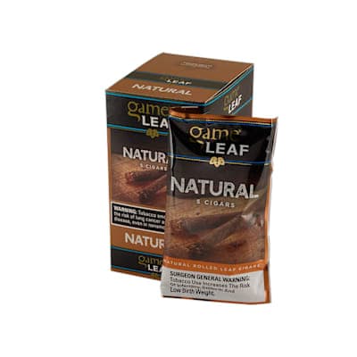 Garcia y Vega Game Leaf Cigarillos Natural