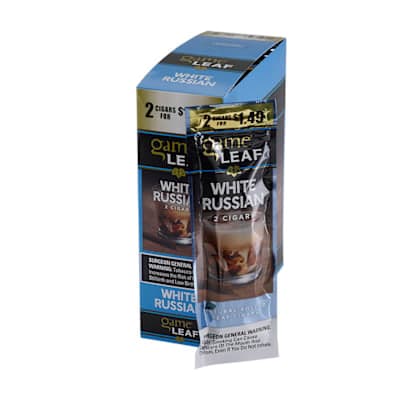Garcia y Vega Game Leaf Cigarillos White Russian