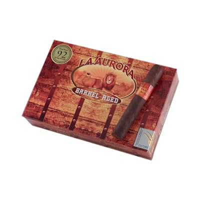 La Aurora Barrel Aged Robusto Maduro