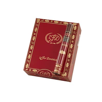 La Flor Dominicana Double Ligero Crystal Tubo Corona Natural