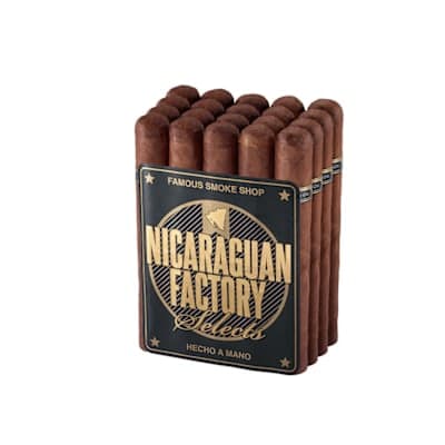 Nicaraguan Factory Selects Robusto Natural