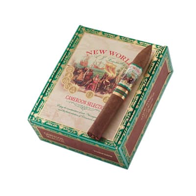 New World By AJ Fernandez Cameroon Selection Torpedo Natural