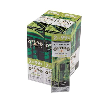 Optimo Green Candela Natural Leaf Cigarillo