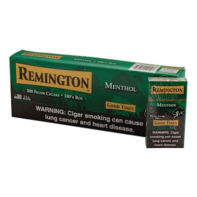 Remington Filter Cigars Menthol